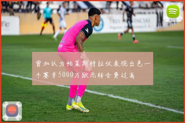 曾加认为帕莱斯特拉仅表现出色一个赛季5000万欧元转会费过高